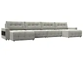 Диван П-образный с полками Лига-053 НПБ Лонг