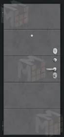 Входная металлическая дверь Граффити-1 Инсайд Slate Art