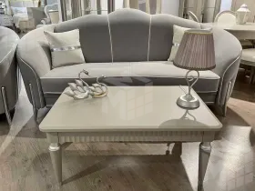 Столик прямоугольный  Гравита серый камень