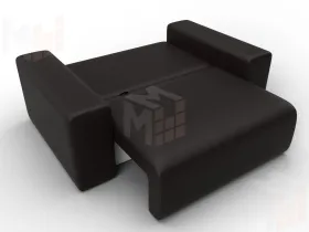 Кресло Лига-036 НПБ ( GRIFON 12 коричневый )