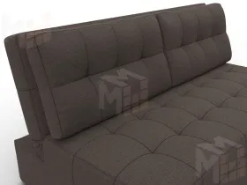 Диван прямой Лига-107 (160) ( Амур 05 коричневый )