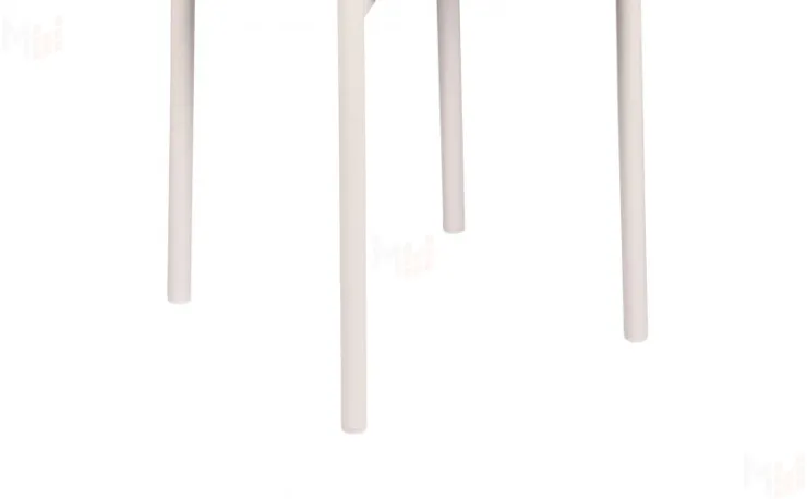 Табурет Кен Confetti stone/белый 