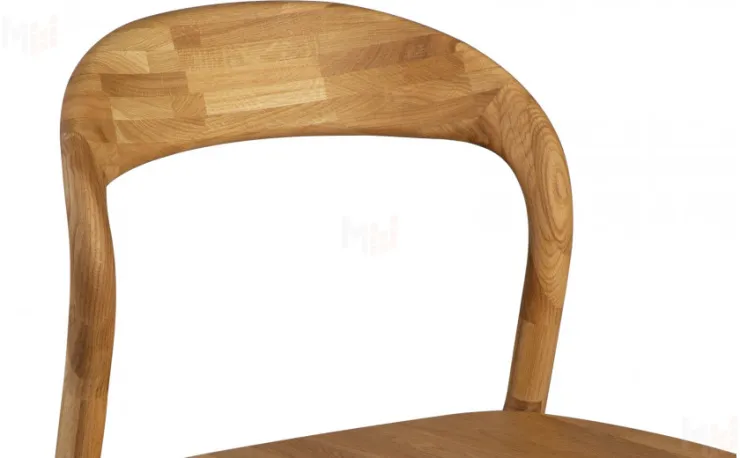 Стул деревянный из массива дуба Соул Дуб светлый