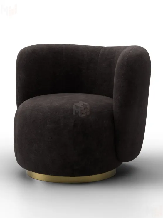 Кресло Лига-072 ( BRUT 17 коричневый )