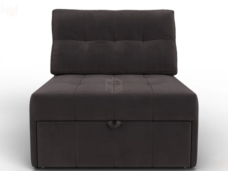 Кресло-кровать Лига-107 (80) ( SEVEN 727 коричневый )