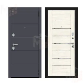 Входная металлическая дверь Прайд Kale Graphite Pro/Nordic Oak