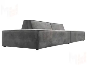 Диван прямой модульный Монс лофт ( TOWER 10 серый )