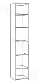 Шкаф комбинированный Амели 08.49