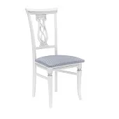 Стул Leset Юта (Белый патина серебро/Атина серебро)