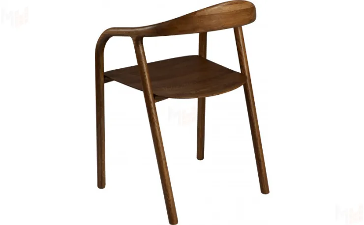 Кресло деревянное из массива дуба Соул Дуб темный