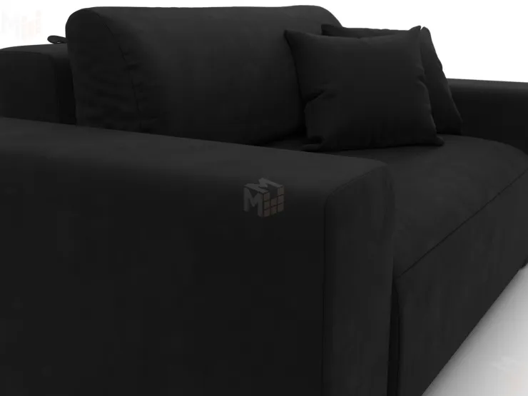 Кресло Лига-036 НПБ ( Черный )