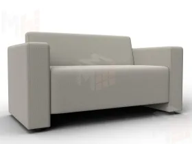 Диван прямой Лига-093 ( Амур 02 бежевый )