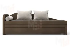 Диван Верди Левый коричневый