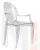 Стул обеденный DOBRIN LOUIS GHOST (цвет прозрачный)