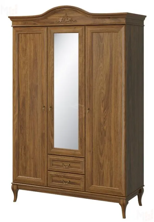 Шкаф для платья и белья №439 (МК-62)