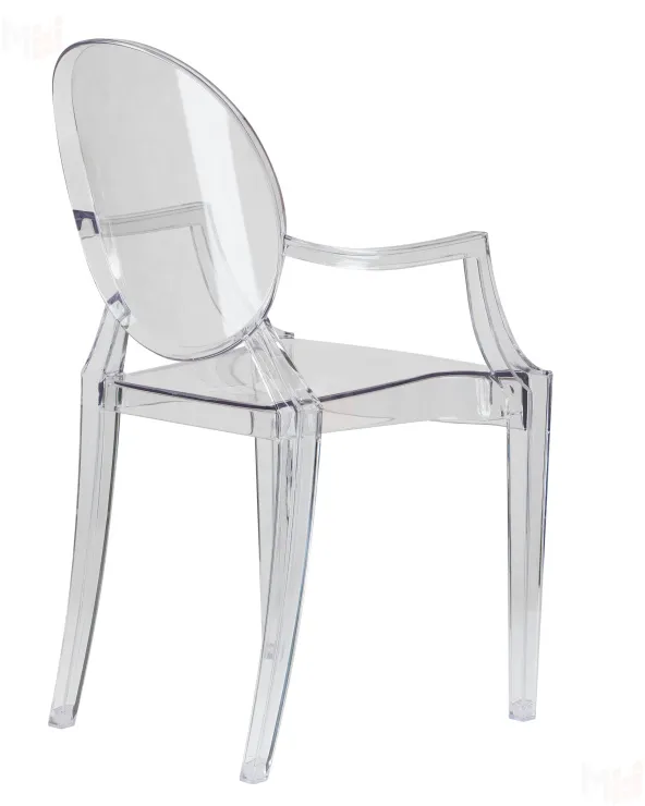 Стул обеденный DOBRIN LOUIS GHOST (цвет прозрачный)