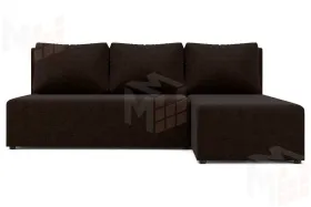 Угловой диван Комо (коричневый)