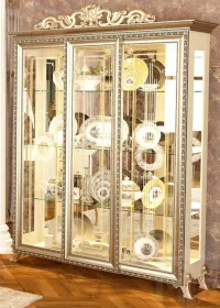 Витрина 3-х дверная Версаль ГВ-04