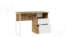 Стол письменный Хилтон Тип 1 - 404.005.000 Белый матовый