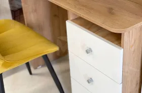 Стол Форсаж дуб крафт золотой/белый