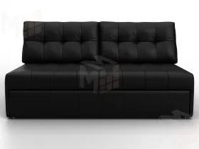 Диван прямой Лига-107 (160) ( GRIFON 18 черный )