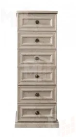 Комод Афина 6 ящиков крем корень