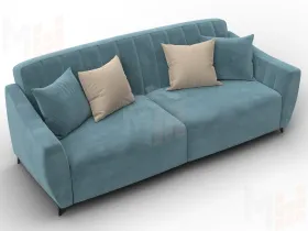 Диван-книжка Лига-095 НПБ ( SEVEN 113 бирюзовый )