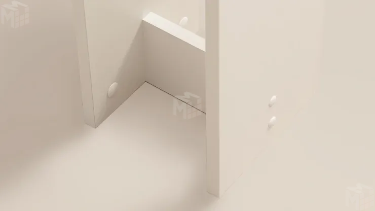 Стол обеденный Анкона Тип 1  Белый