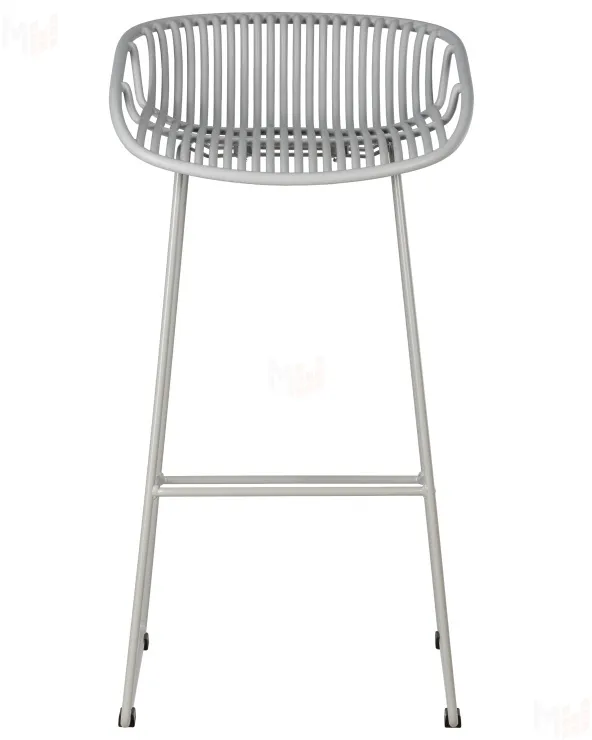 Стул барный DOBRIN FRANK (светло-серый)