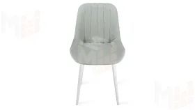 Стул Марвел  К1С Исп. 2 Белый матовый Велюр Confetti Silver