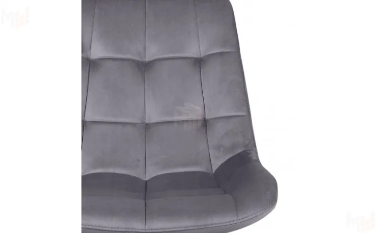 Полубарный стул Эйден Confetti темно-серый H-15/черный