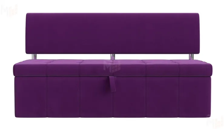 Кухонный прямой диван Стоун (Фиолетовый)
