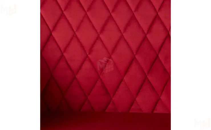 Полубарное поворотное кресло Барли К Confetti  bordo/белый