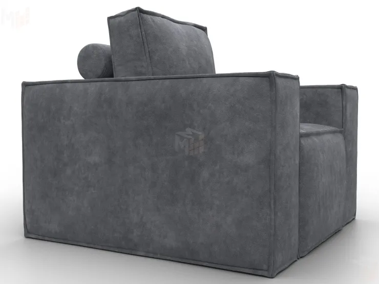 Кресло Лига-081 НПБ ( BRUT 16 темно-серый )