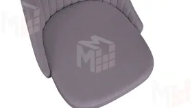 Стул Франк (паук) исп. 2 - ДП2-30 Черный матовый/Catania Lavender (лавандовый)