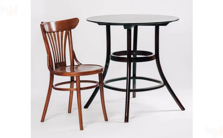 Стул деревянный венский Ослав светлый орех