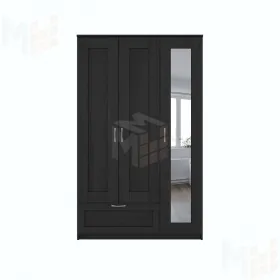 Шкаф Сириус 3 двери 1 ящик (венге)