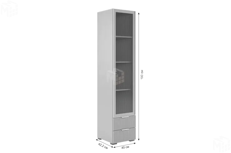 Шкаф однодверный  Зефир 107.03 