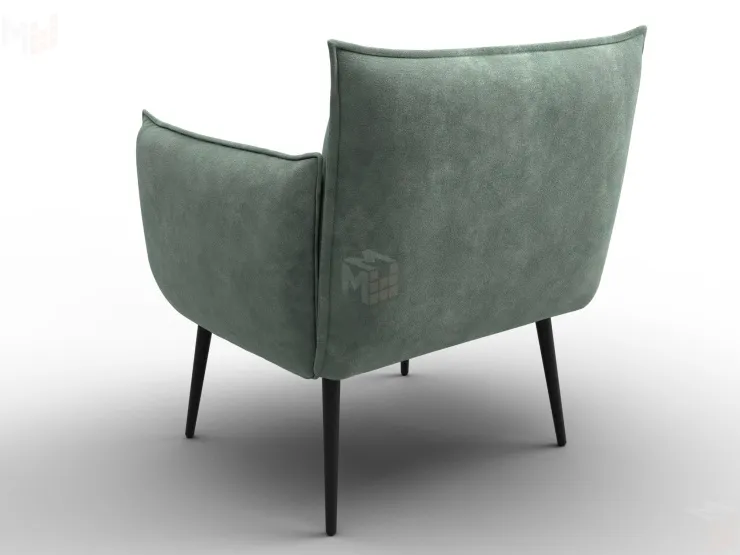 Кресло Лига-083 ( велюр BRUT 08 зеленый )