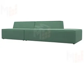 Диван прямой модульный Монс Модерн правый ( Амур зеленый )