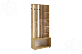 Прихожая Бери дуб крафт золотой/графит