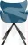 Стул на металлокаркасе поворотный TANTOS Синий / черный