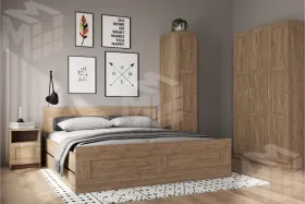 2.04.01.070.3 ПЕГАС шкаф 1 дверь сборная RU сонома