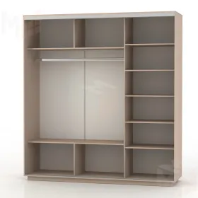 Шкаф-купе Экспресс Фото трио Сакура 1800