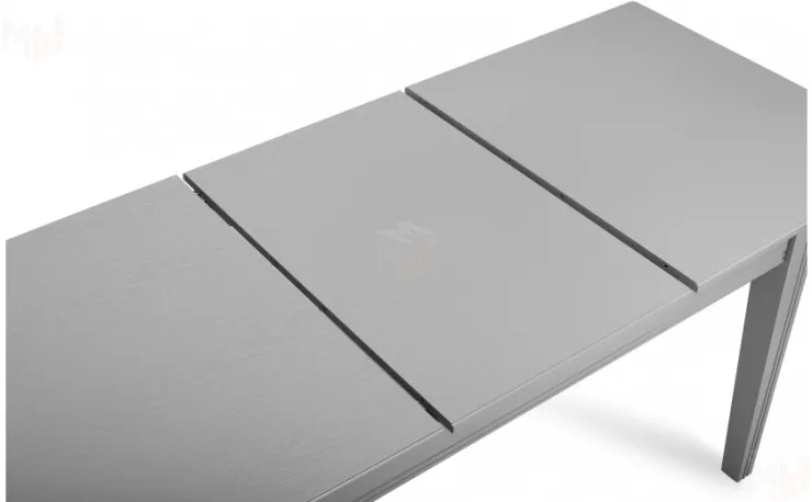 Стол деревянный раскладной Турин 120 Серый