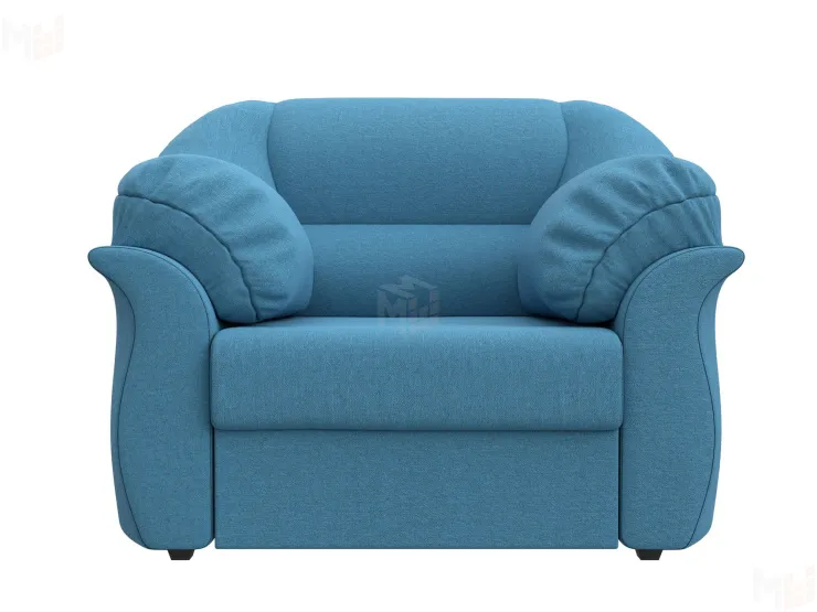 Кресло Карнелла ( Амур 10 голубой )