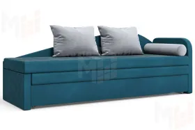 Диван Верди Правый синий