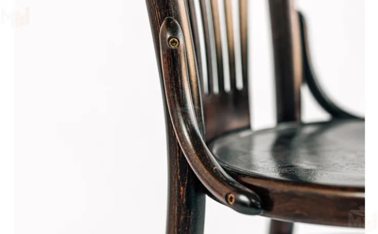 Стул деревянный венский Ослав темный орех