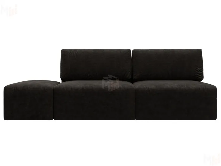 Диван прямой модульный с пуфом Лига-060 НПБ