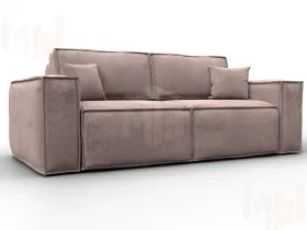 Диван прямой Лига-081 НПБ ( TOWER 05 бежевый )